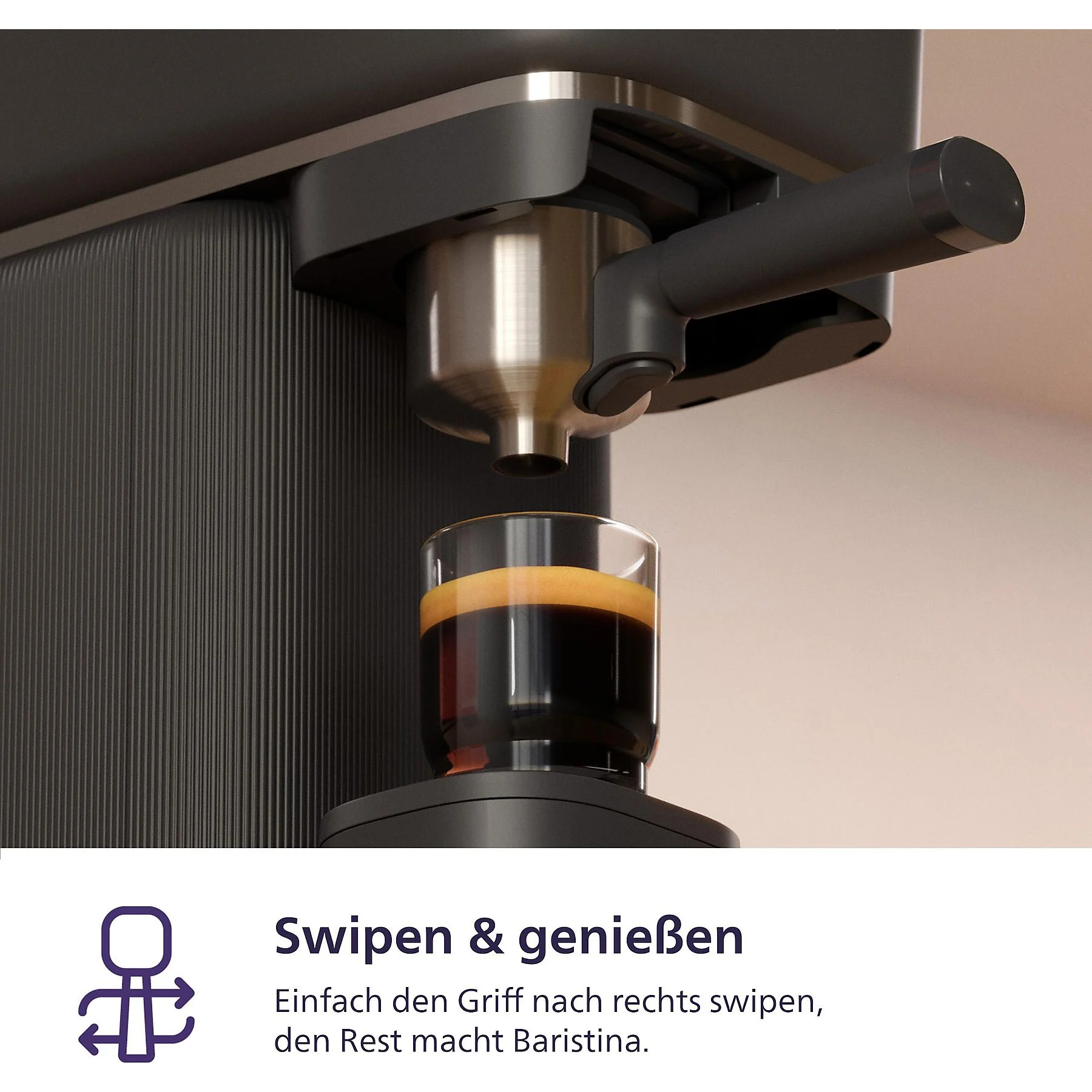 Philips Baristina + Melkopschuimer BAR303/60 - Afbeelding 4